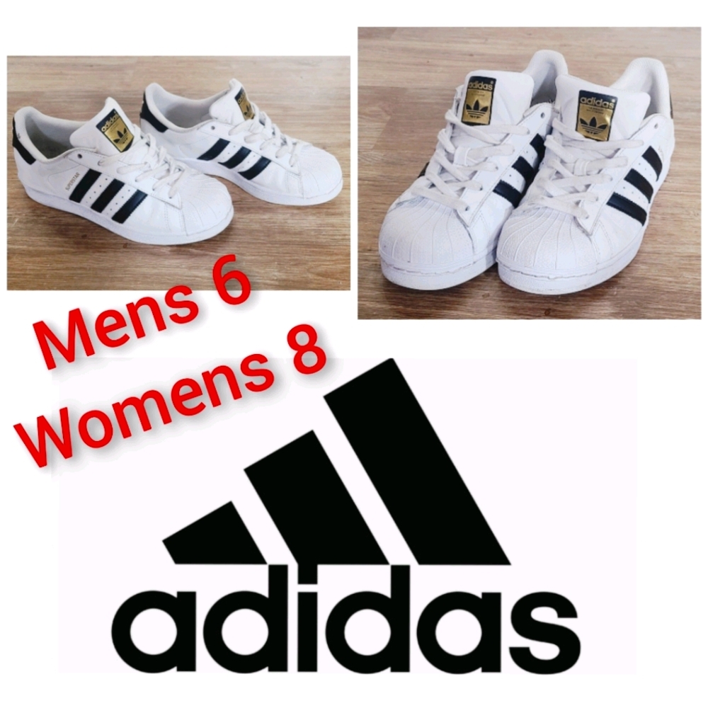 🌟 Adidas Superstars!  Gently Used.🌟